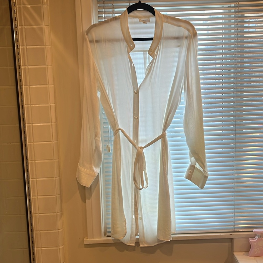 Summersalt silky luxe short dress cover-up size medium